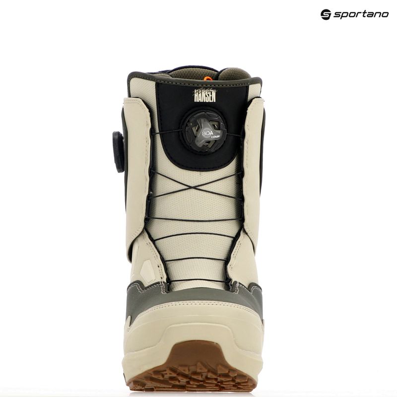 Scarponi da snowboard da uomo ThirtyTwo Tm-2 Double Boa Hansen '24 grigio caldo/oliva 7