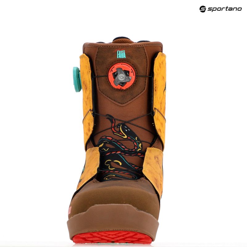 Scarponi da snowboard da uomo ThirtyTwo Lashed Double Boa Fava '24 tobacco 11