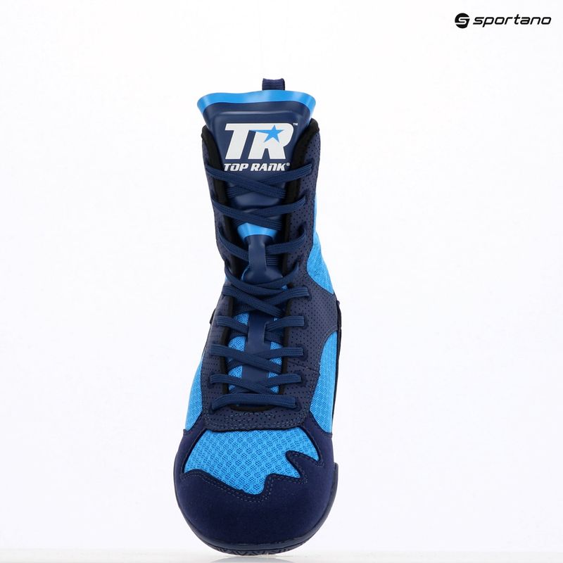 Stivali da boxe da uomo Venum X Top Rank Original blu reale 9
