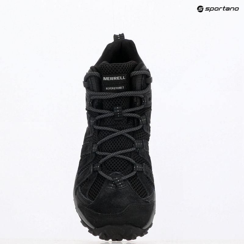 Scarpe da trekking da uomo Merrell Alverstone 2 Mid GTX nero/nero 14