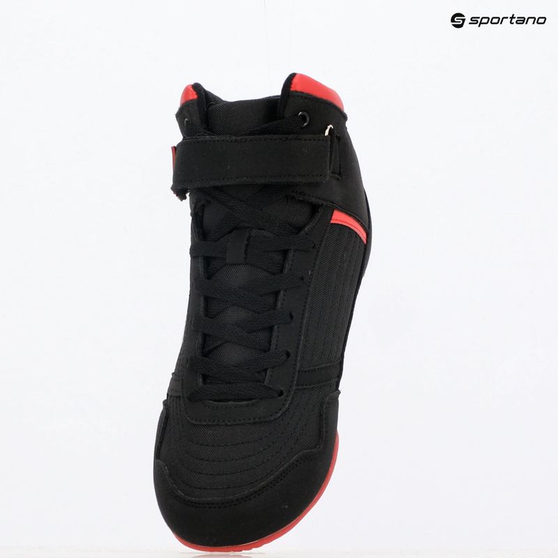 Scarpe da ginnastica da uomo Gorilla Wear Classic High Tops nero/rosso 9