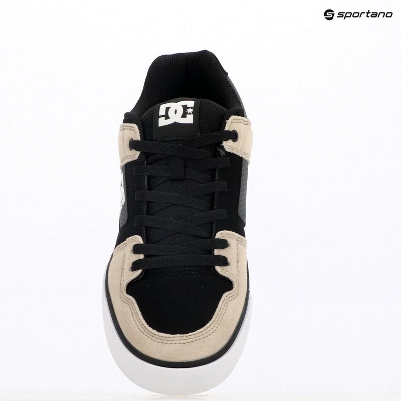 DC Pure nero / grigio / marrone scarpe da uomo 9