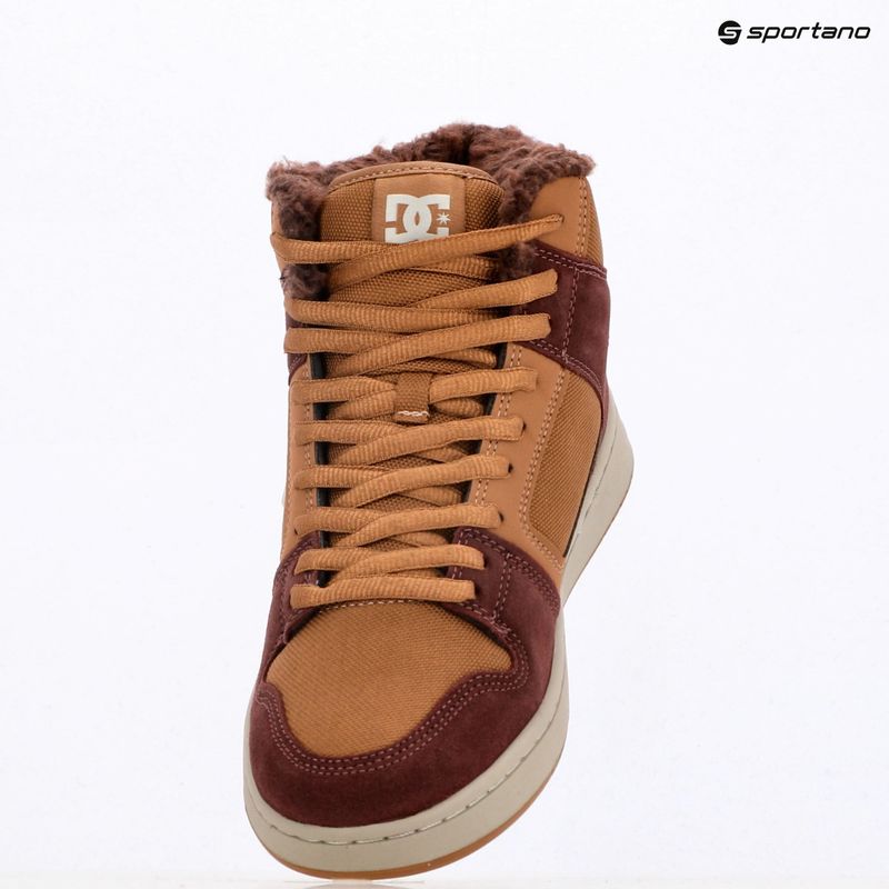 DC Manteca 4 Hi Wr scarpe da uomo brwon / marrone / bianco 9