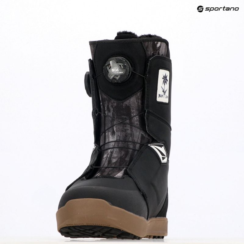 Scarponi da snowboard da donna ThirtyTwo Lashed Double Boa X Volcom W'S '24 nero/grigio/gomma 7