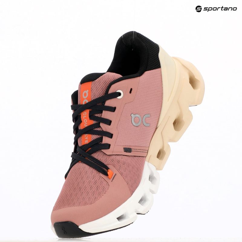 Scarpe da corsa On Running Cloudflyer 4 dustrose/sand, donna 8