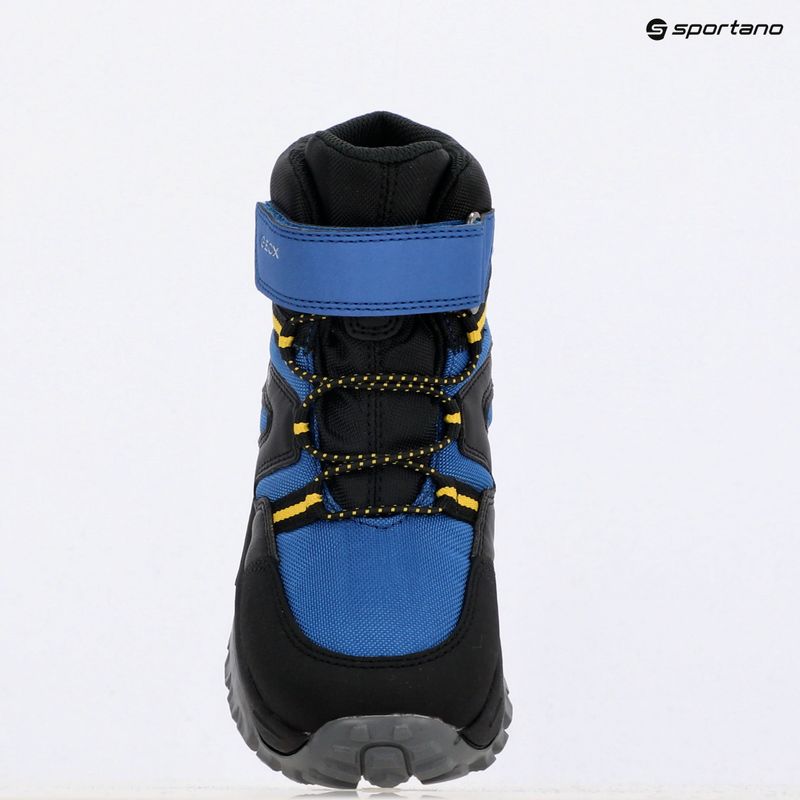 Geox Himalaya ABX royal / nero stivali da neve per bambini 9