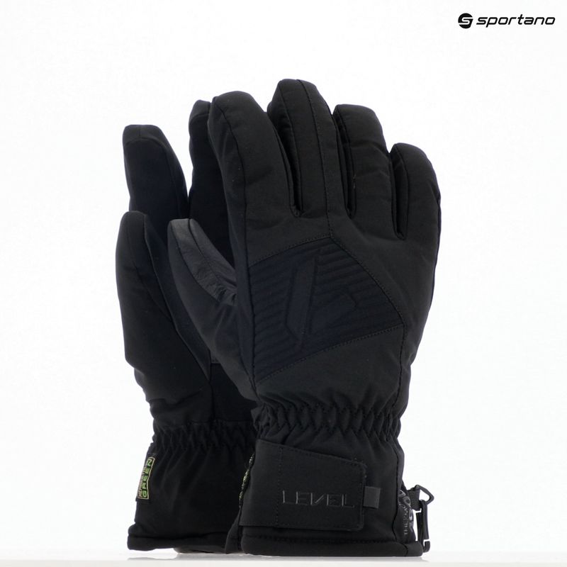 Guanti da sci da uomo Level Legacy nero 7