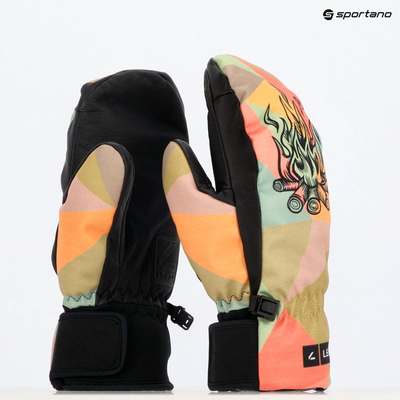 Guanto da sci Level Vertigo Pro Mitt nero/camoscio 11