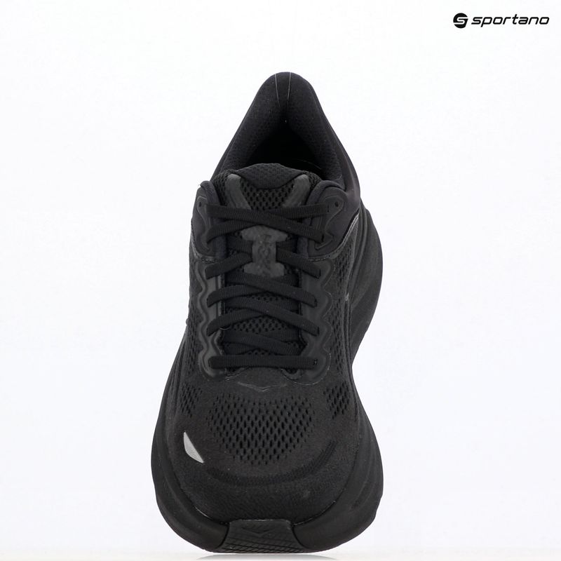 Scarpe da corsa da uomo HOKA Bondi 9 X-Wide nero/nero 9
