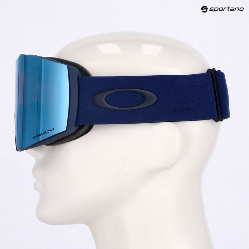 Occhiali da sci Oakley Fall Line L matte navy/prizm sapphire iridium 6