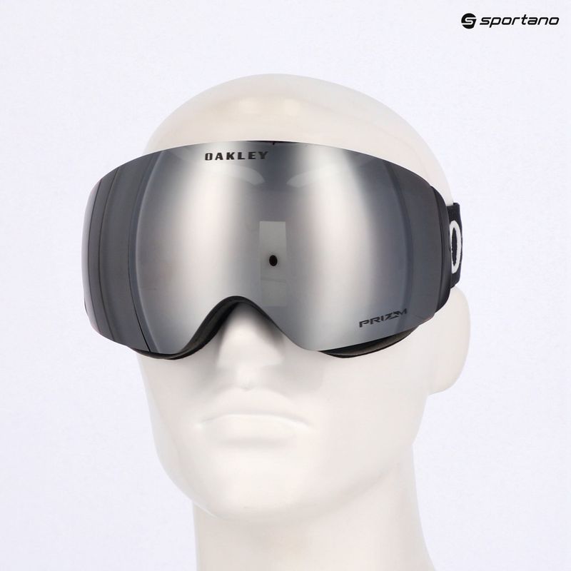 Occhiali da sci Oakley Flight Deck M nero opaco/prizm snow black iridium 8