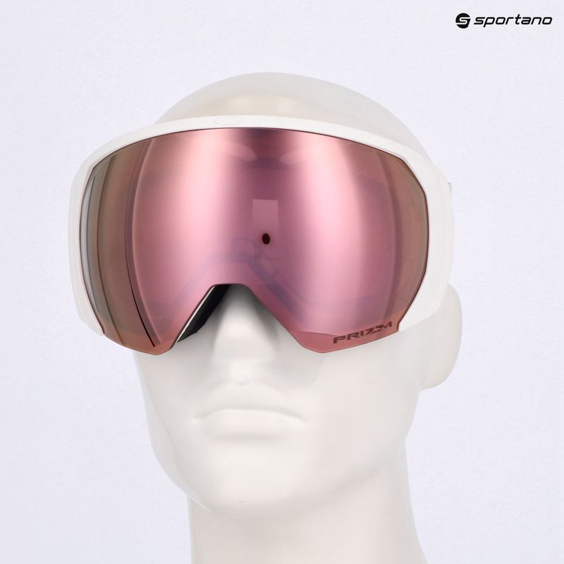 Occhiali da sci Oakley Flight Path L nero opaco/prizm oro rosa iridium 8