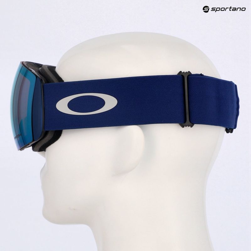 Occhiali da sci Oakley Flight Deck L matte navy/prizm sapphire iridium 6