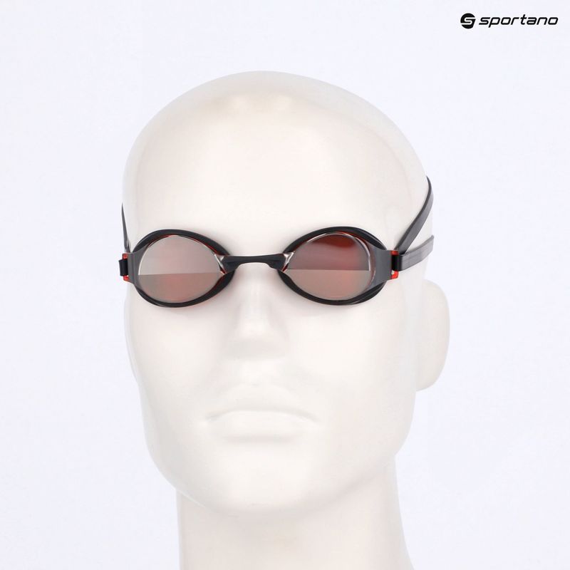 Occhiali da nuoto SWANS Ignition-M rosso/argento 6