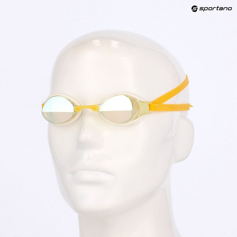 Occhiali da nuoto SWANS Ignition-M giallo/specchio giallo 6