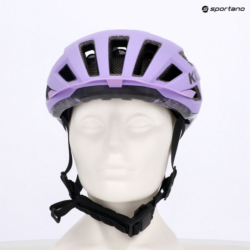 Casco da bici Kellys Dynamic II lilla viola 9
