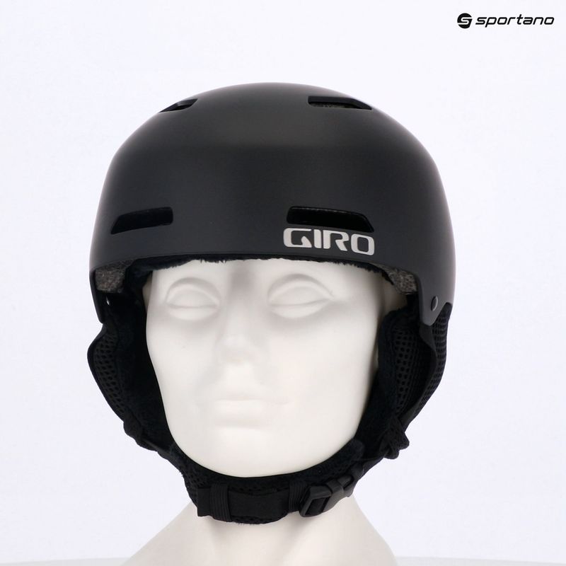 Casco da sci per bambini Giro Crue nero opaco 7