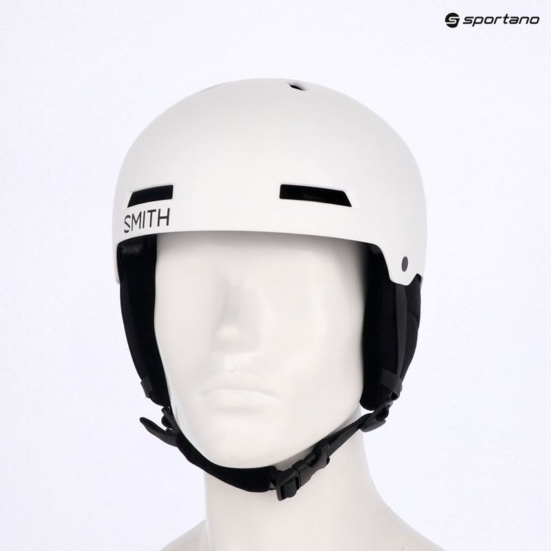 Casco da sci Smith Rodeo bianco opaco 7