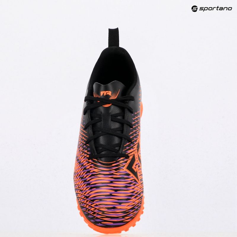 Scarpe da calcio per bambini PUMA Future 8 Play TT + Mid puma nero/puma bianco/rosso brillante 9