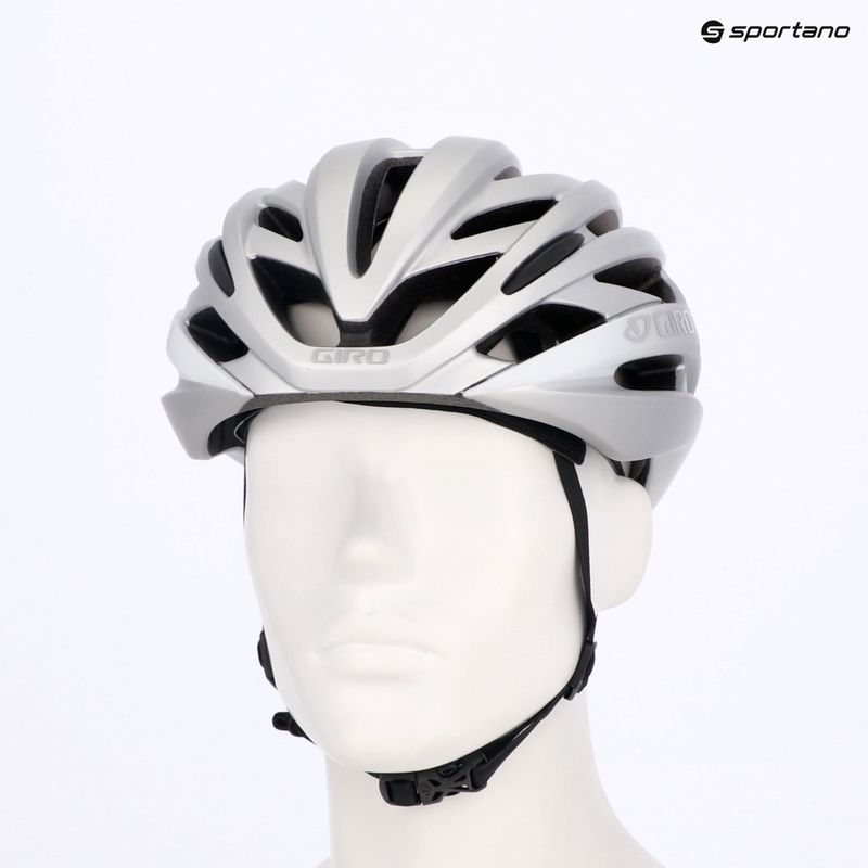 Casco bici Giro Syntax Integrated MIPS bianco/argento opaco 8