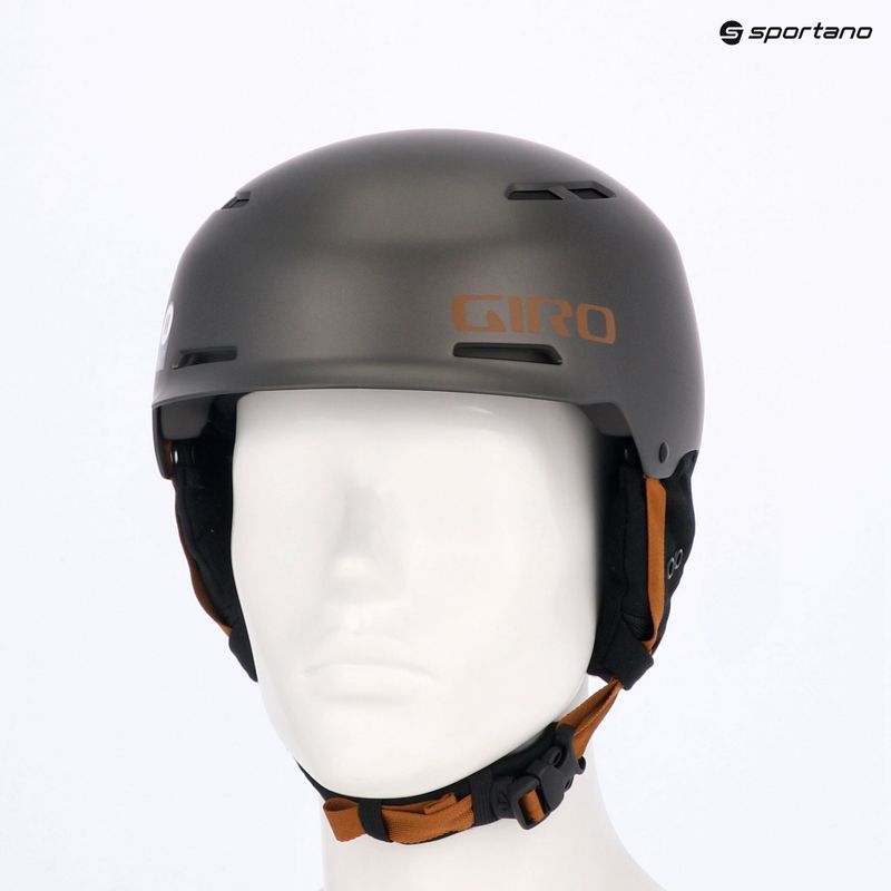 Casco da sci Giro Trig Mips metallic coal tan 8