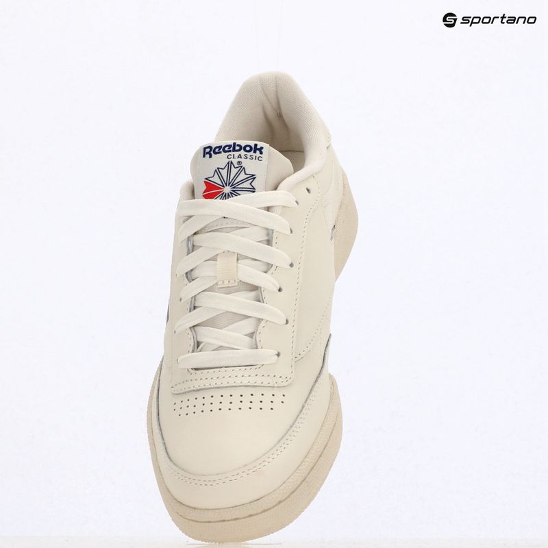 Reebok Club C 85 scarpe da uomo gesso/gesso/cobalto classico 9