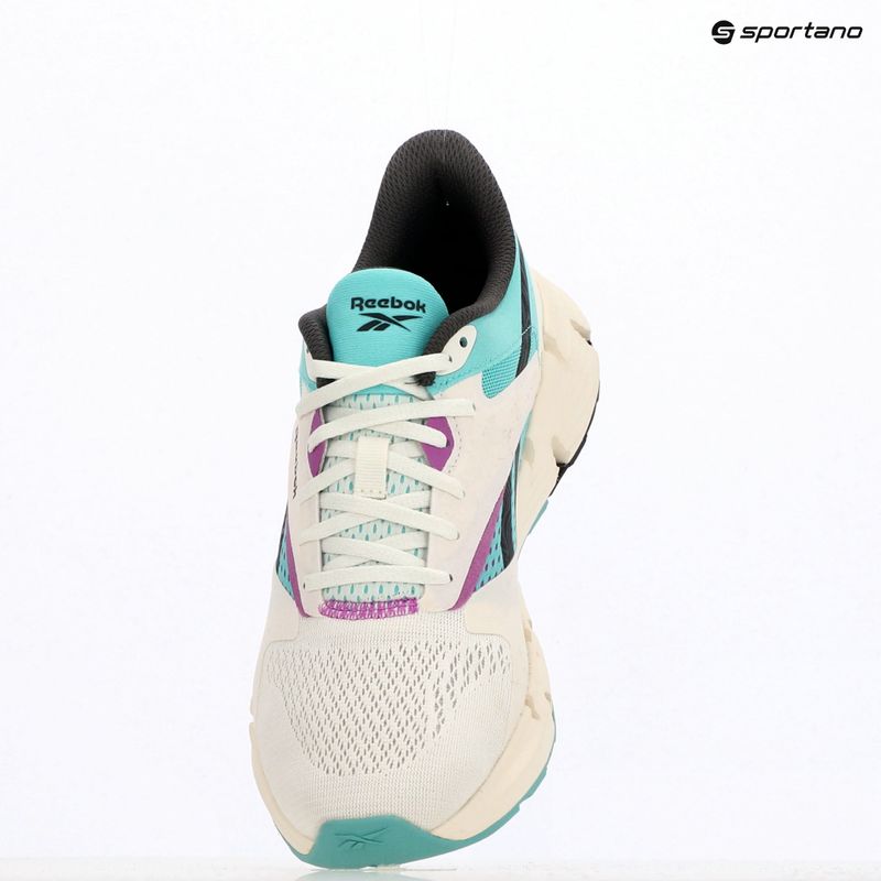 Reebok Zig Dynamica 5 scarpe da corsa in gesso/ai piedi/vintage chalk 9