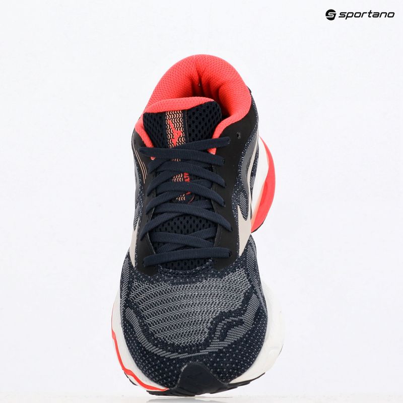 Scarpe da corsa da donna Mizuno Wave Ultima 13 cielo notturno/vento chime/salmone 9
