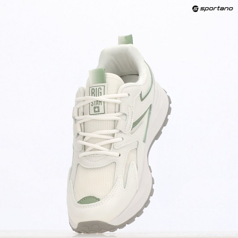 Scarpe BIG STAR da donna NN274A095 bianco/verde 9