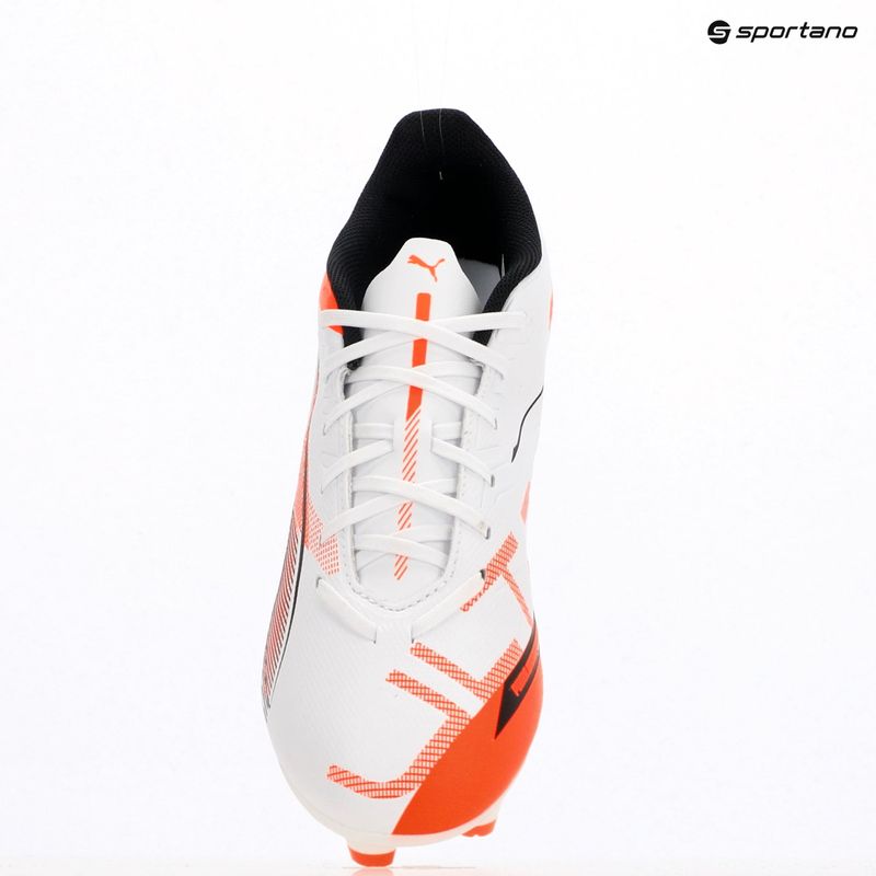 PUMA Ultra 5 Play FG/AG scarpe da calcio puma bianco/puma nero/rosso brillante 9