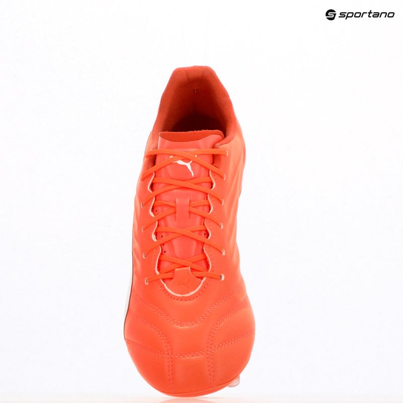 PUMA King Pro FG/AG scarpe da calcio da uomo rosso incandescente/puma bianco/rosso fuoco 9