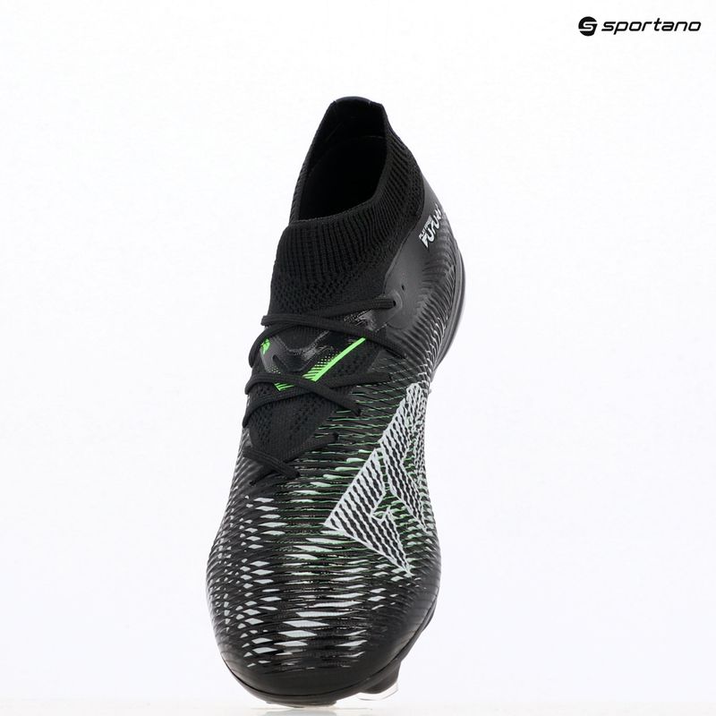 Scarpe da calcio da uomo PUMA Future 8 Match FG/AG puma nero/grigio chiaro freddo/verde fluo 9