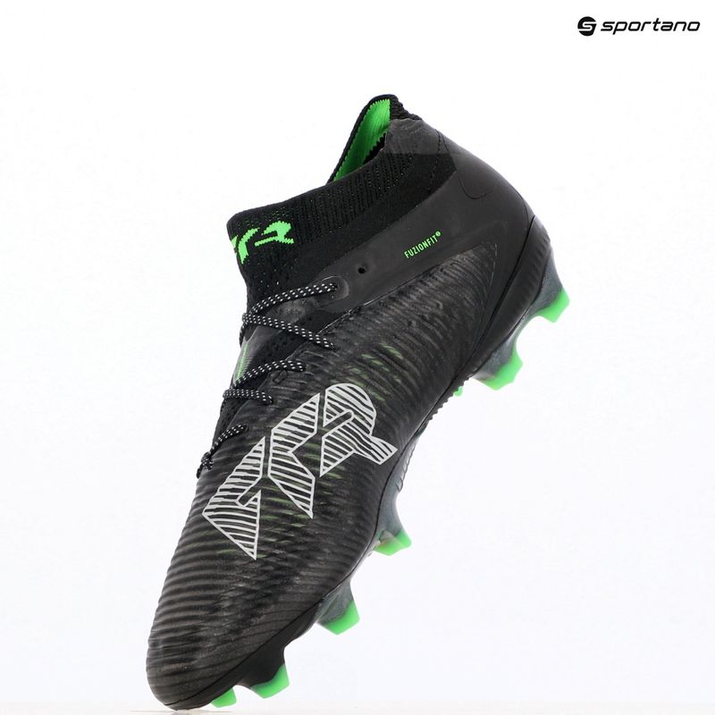 PUMA Future 8 Ultimate FG scarpe da calcio uomo puma nero/grigio chiaro freddo/verde fluo 9