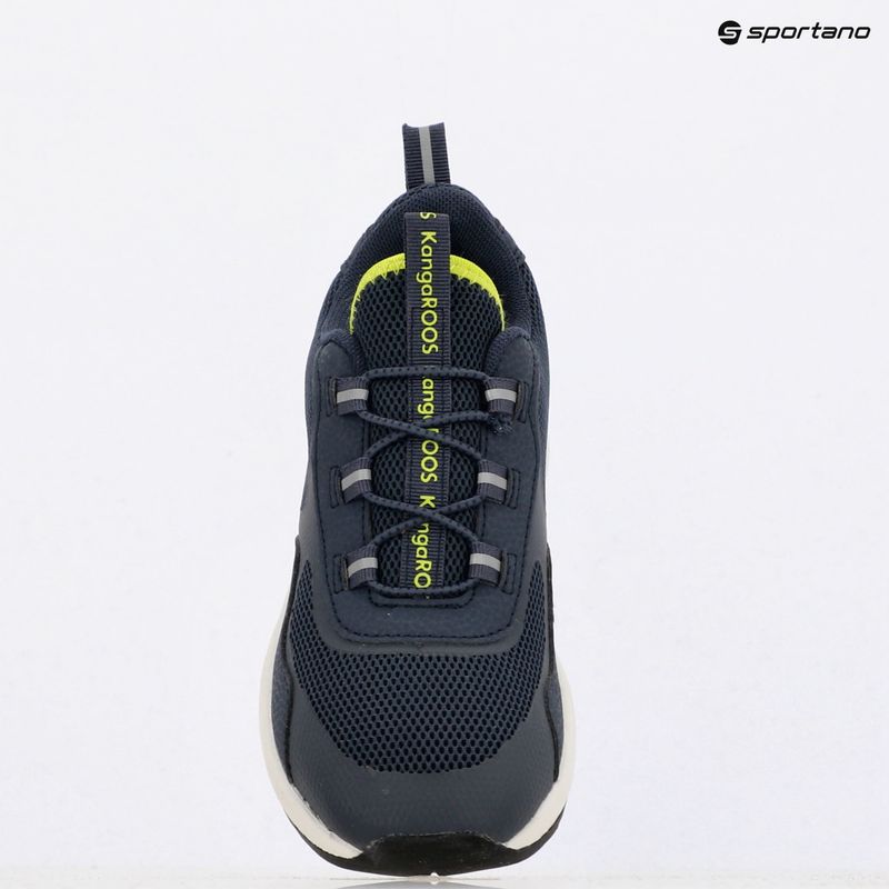 KangaROOS KD-Road scarpe da bambino dark navy/lime 11