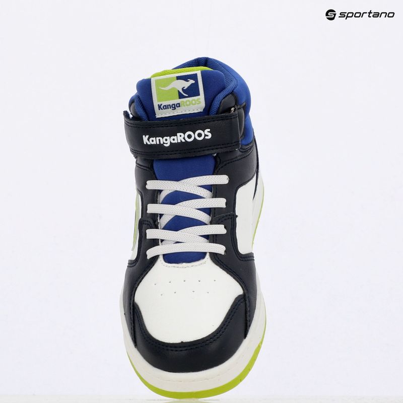 Scarpe da bambino KangaROOS K-CP Hogan EV dark navy/lime 10