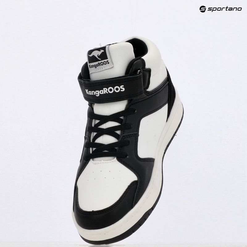 KangaROOS K-CP Hogan EV jet nero/bianco scarpe da bambino 11