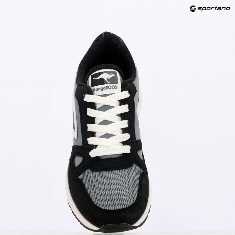 Scarpe da bambino KangaROOS K-Sneak Jay jet nero/grigio acciaio 10