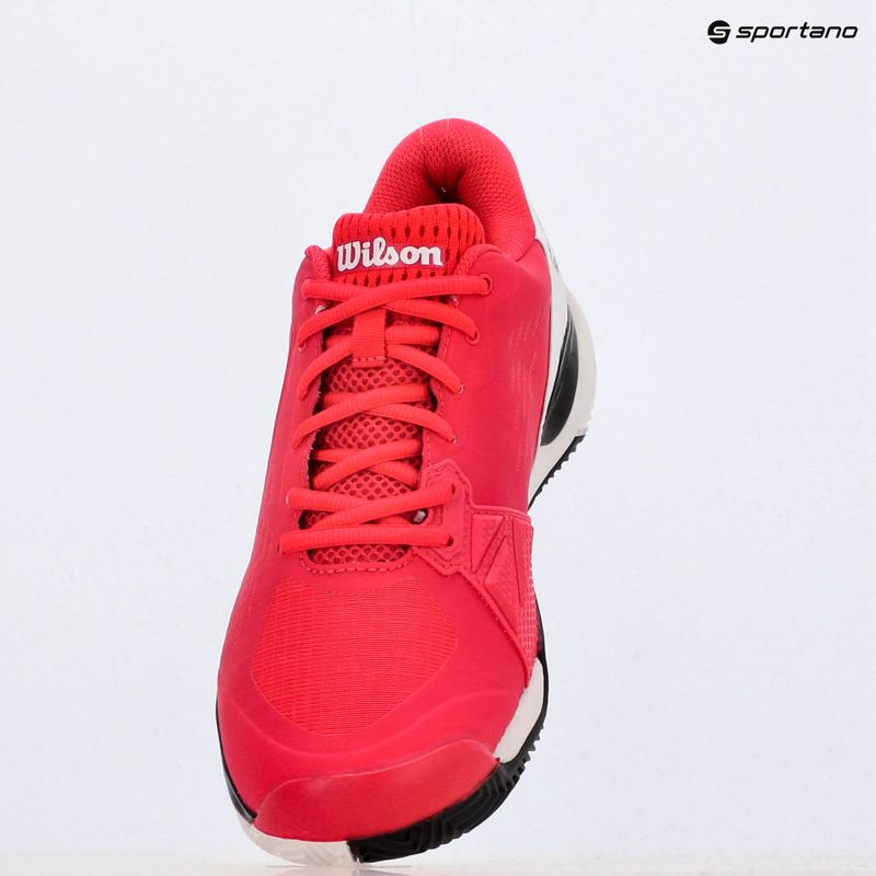 Scarpe da tennis da uomo Wilson Rush Pro Ace Clay nero/ bosforo/ bianco 9