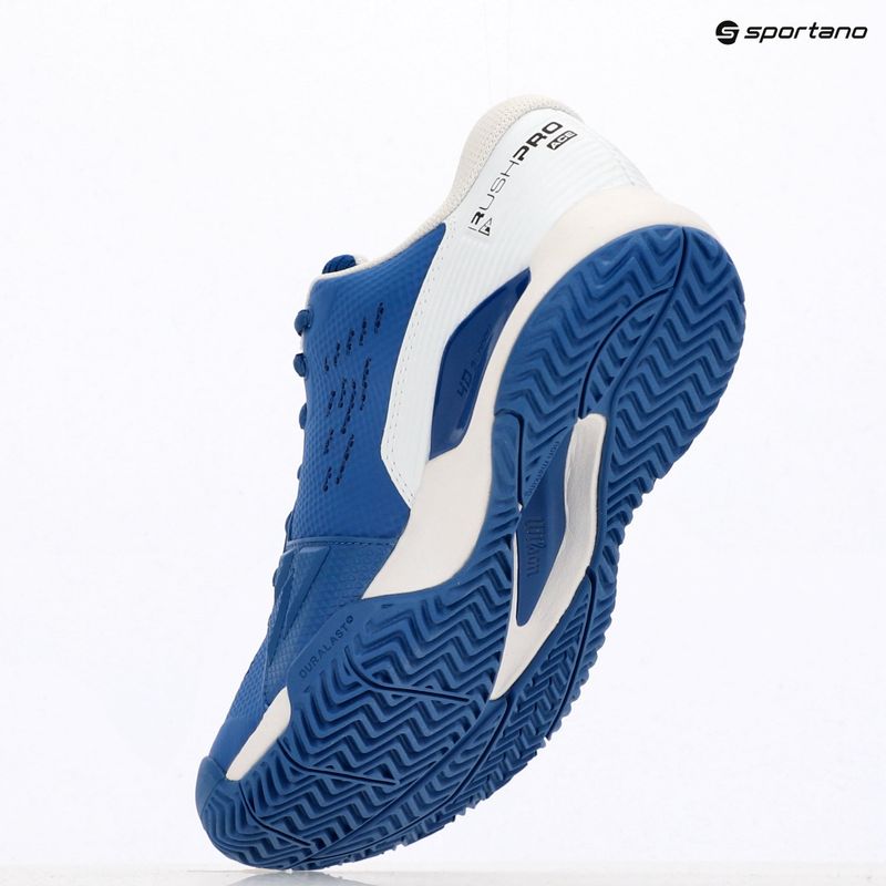 Scarpe da tennis da uomo Wilson Rush Pro Ace deja vu blu/bianco/nero 10