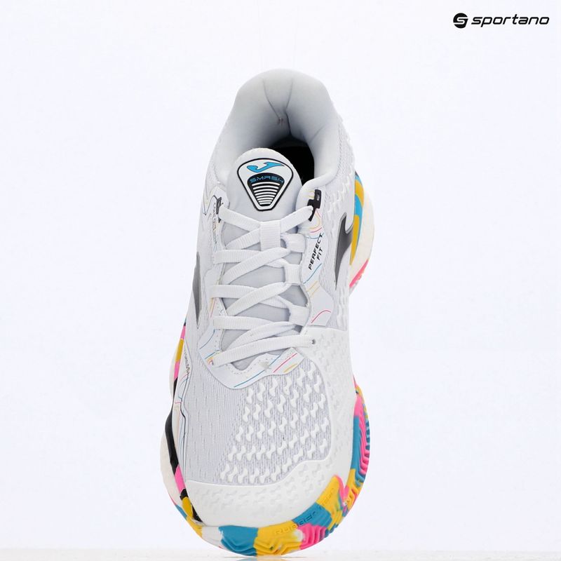 Scarpe da paddle Joma Smash C bianco/multicolore da uomo 9