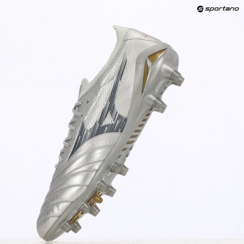Mizuno Morelia Neo IV β Elite Md galaxy silver/8605C/Cool gray 3c scarpe da calcio uomo 9