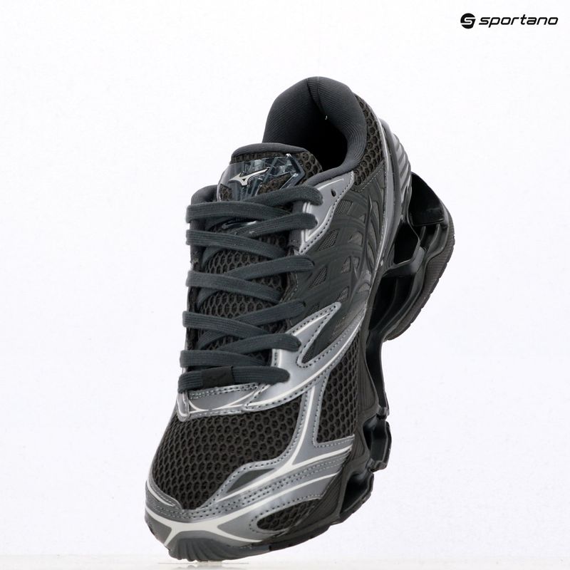 Scarpe da uomo Mizuno Wave Prophecy LS sabbia nera/nero/grigio metallizzato 9