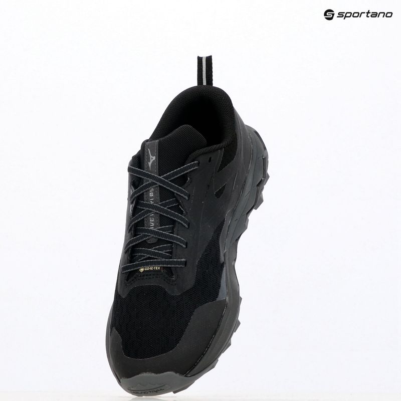 Scarpe da corsa da uomo Mizuno Wave Ibuki 5 GTX nero/ebano/grigio antico 9