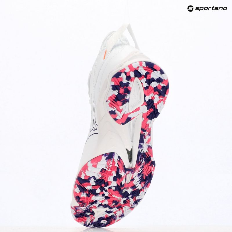 Scarpe Mizuno Wave Mirage 5 bianco/viola indaco/rosa camelia 9