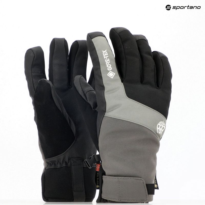 Guanti da snowboard da uomo 686 Gore-Tex Linear Under Cuff nero 11