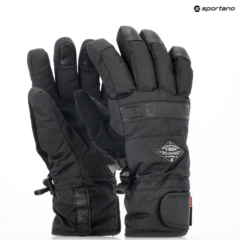 Guanti da snowboard da uomo 686 Recon nero 4