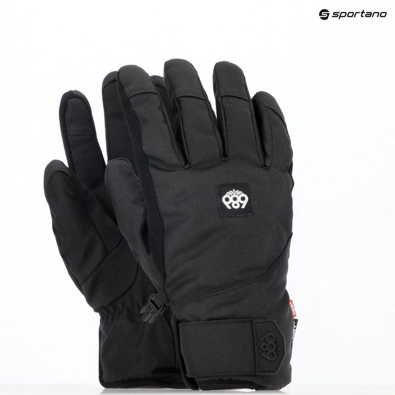 Guanti da snowboard da uomo 686 Primer nero 9