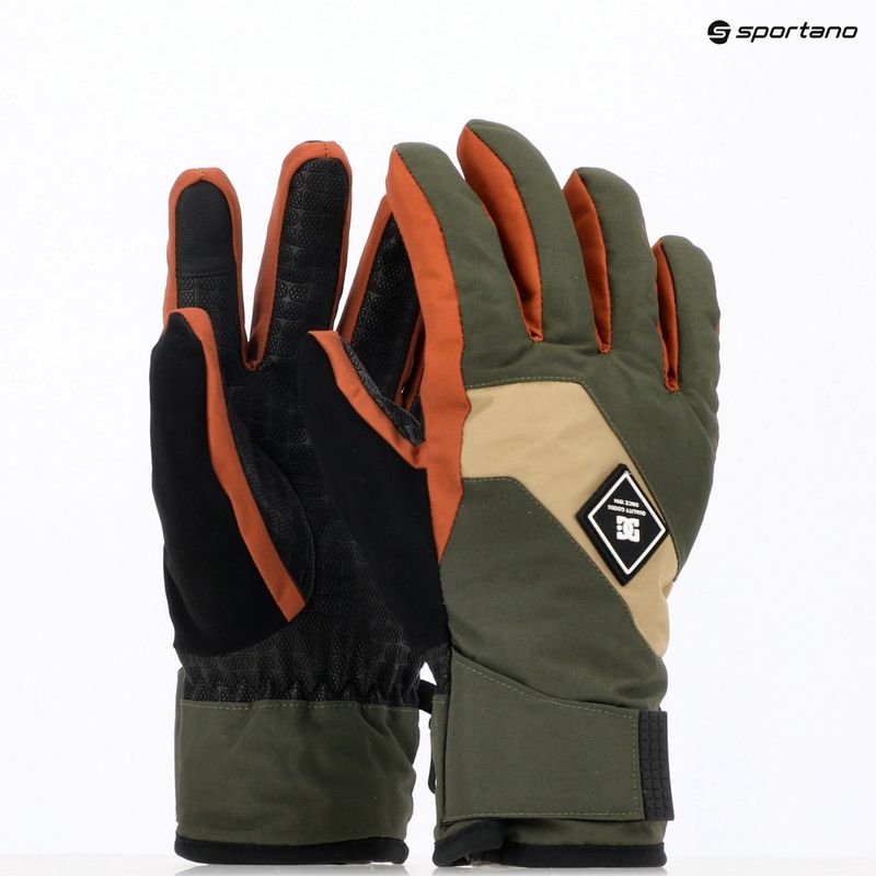 Guanti da snowboard DC Franchise deep depths da uomo 8