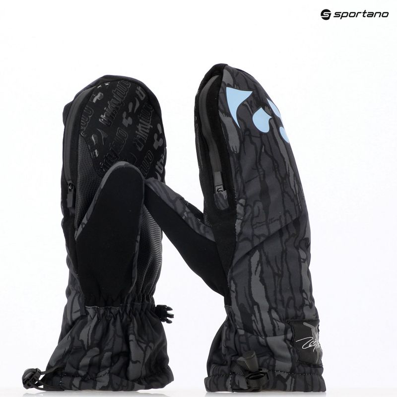 Guanto da snowboard ThirtyTwo Corp Mitt XLT da uomo nero 8