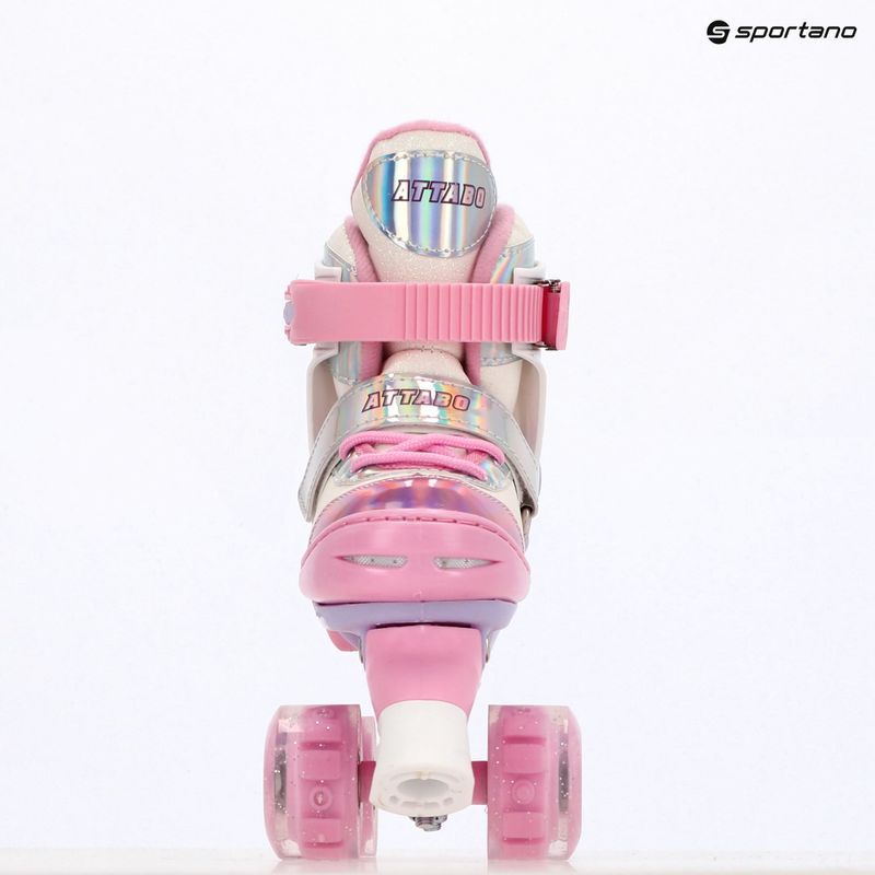 Pattini a rotelle per bambini ATTABO Diamond rosa 16